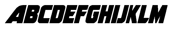 Ravexon Font UPPERCASE
