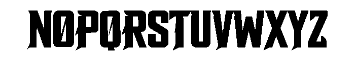 Ravexor Font UPPERCASE