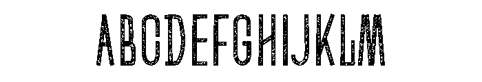 Ravixor Regular Rough Font UPPERCASE