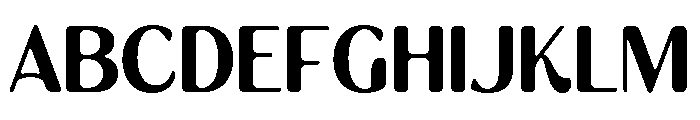 Ravlco Regular Font UPPERCASE