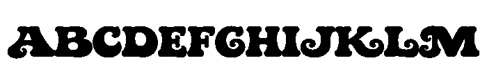 Ravlorn Font UPPERCASE