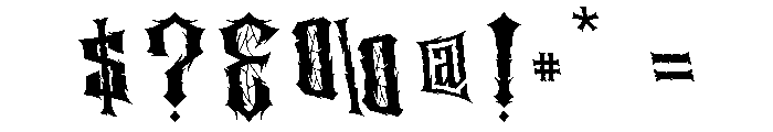 Ravok Italic Font OTHER CHARS