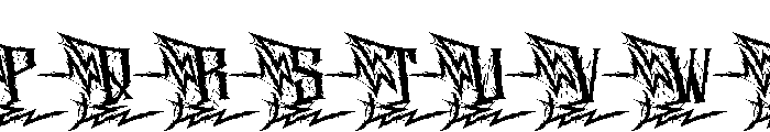 Ravok Italic Font UPPERCASE