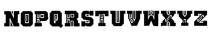 Ravok Regular Font UPPERCASE
