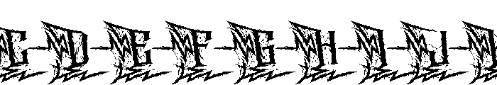 Ravok Font UPPERCASE