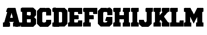 Ravokent Font UPPERCASE