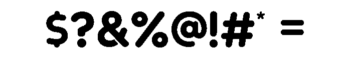 Ravuno 25 Regular Font OTHER CHARS
