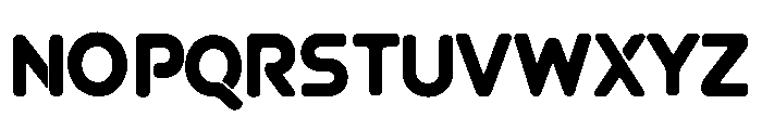 Ravuno 25 Regular Font UPPERCASE