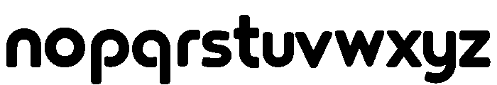 Ravuno 25 Regular Font LOWERCASE