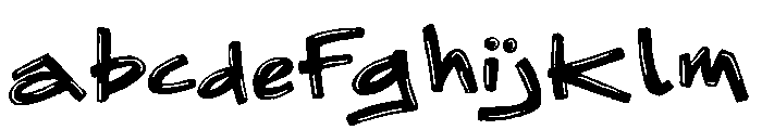 Raw Block Graffiti FONT