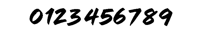 Raw Shocker Font OTHER CHARS