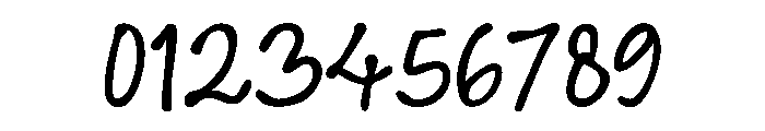 Raw Thoughts Regular Font OTHER CHARS
