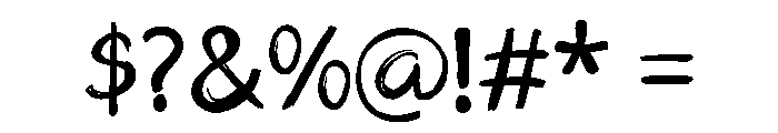 Rawan-Regular Font OTHER CHARS