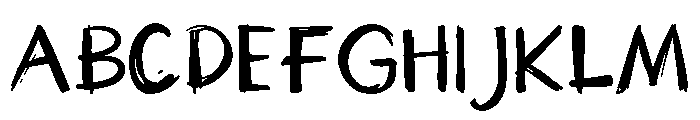 Rawan-Regular Font UPPERCASE