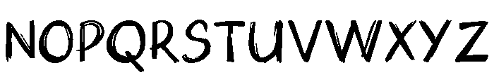 Rawan-Regular Font UPPERCASE