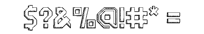 Rawbotnix Font OTHER CHARS