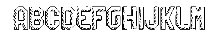 Rawbotnix Font UPPERCASE