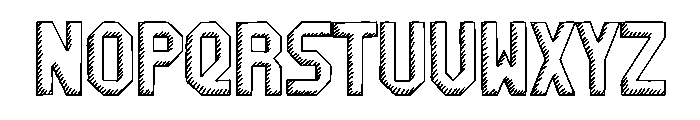 Rawbotnix Font UPPERCASE