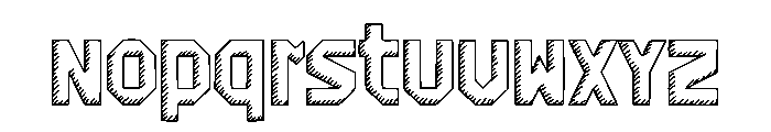Rawbotnix Font LOWERCASE