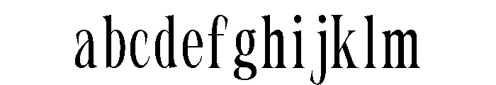 Rawlence Avenue Regular FONT