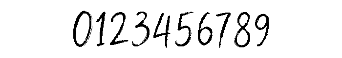 Rawlyn Brush Font OTHER CHARS