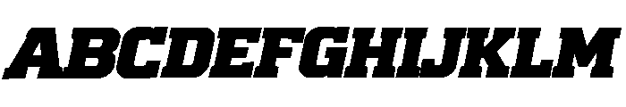 Raxford Font UPPERCASE