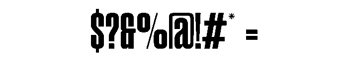 Raxone Regular Font OTHER CHARS