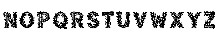Ray Regular Font UPPERCASE