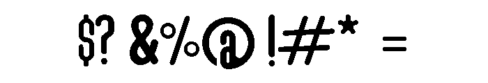 Rayanesia Regular Font OTHER CHARS