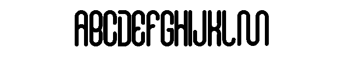 Rayanesia Regular Font UPPERCASE