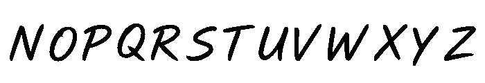 Rayborn Font UPPERCASE