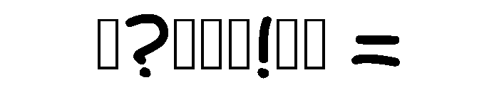 Raydey Regular Font OTHER CHARS