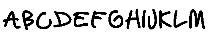 Raydey Regular Font UPPERCASE