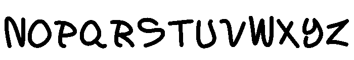 Raydey Regular Font UPPERCASE