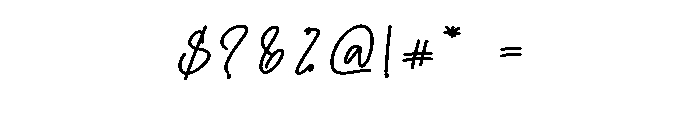 Raylin Font OTHER CHARS