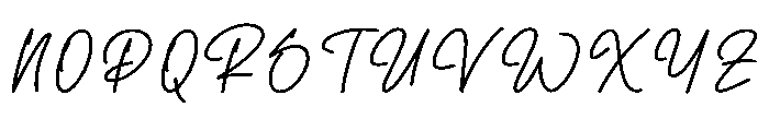 Raylin Font UPPERCASE