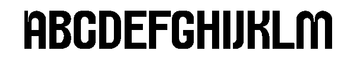 Rayneky Font UPPERCASE