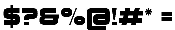 Rayone Regular Font OTHER CHARS