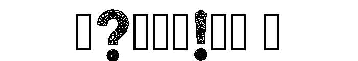 Razel Regular Font OTHER CHARS