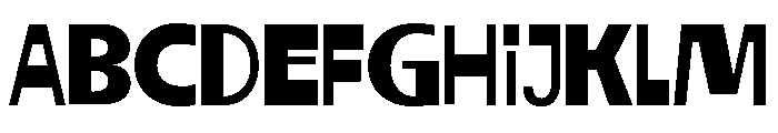 Razor Block Regular FONT