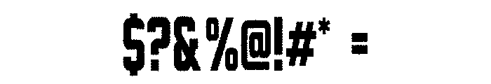 Razora Font OTHER CHARS