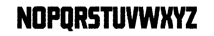 Razora Font UPPERCASE