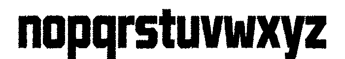 Razora Font LOWERCASE