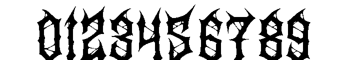 Razorth Font OTHER CHARS