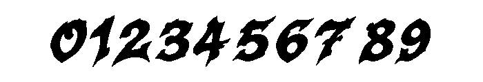 Raztrad Font OTHER CHARS