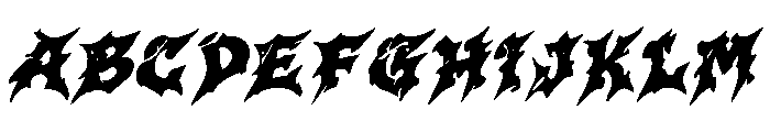 Raztrad Font UPPERCASE
