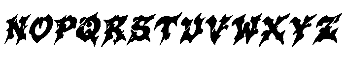 Raztrad Font UPPERCASE