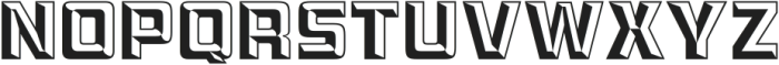 RACE1ETERNALCHISELED otf (400) Font UPPERCASE