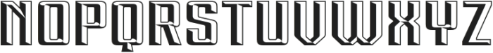 RACE1KONKRETECHISELED otf (400) Font UPPERCASE