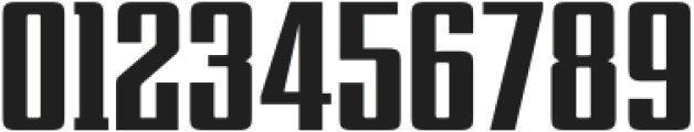 RACE1KONKRETECONND otf (400) Font OTHER CHARS